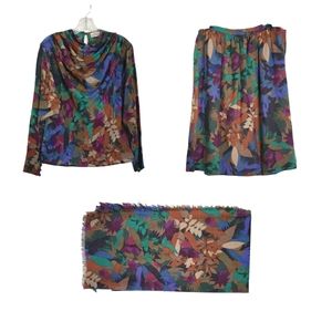 Vintage 3-piece Outfit (vintage size 10) - Will Separate
